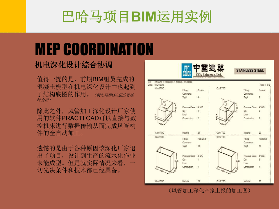 巴哈马项目BIM运用实例