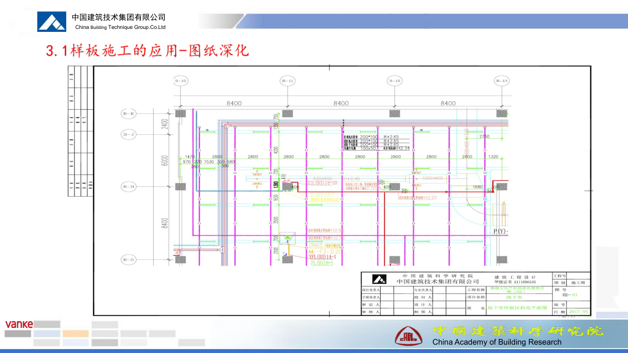 西安万科创意谷项目机电工程商业BIM应用