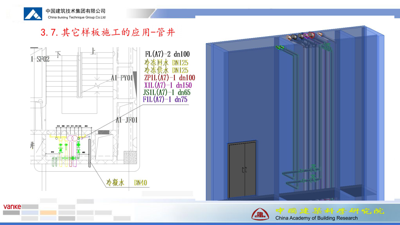 西安万科创意谷项目机电工程商业BIM应用