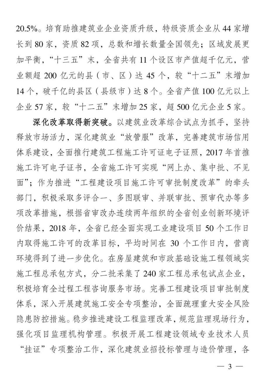 《江苏省建筑业“十四五”发展规划》印发!