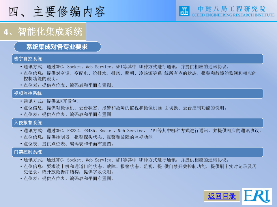 名企智能建筑工程施工技术标准