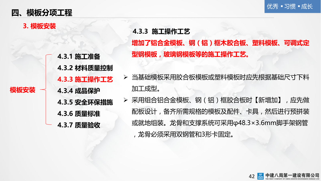 名企混凝土结构工程施工技术标准