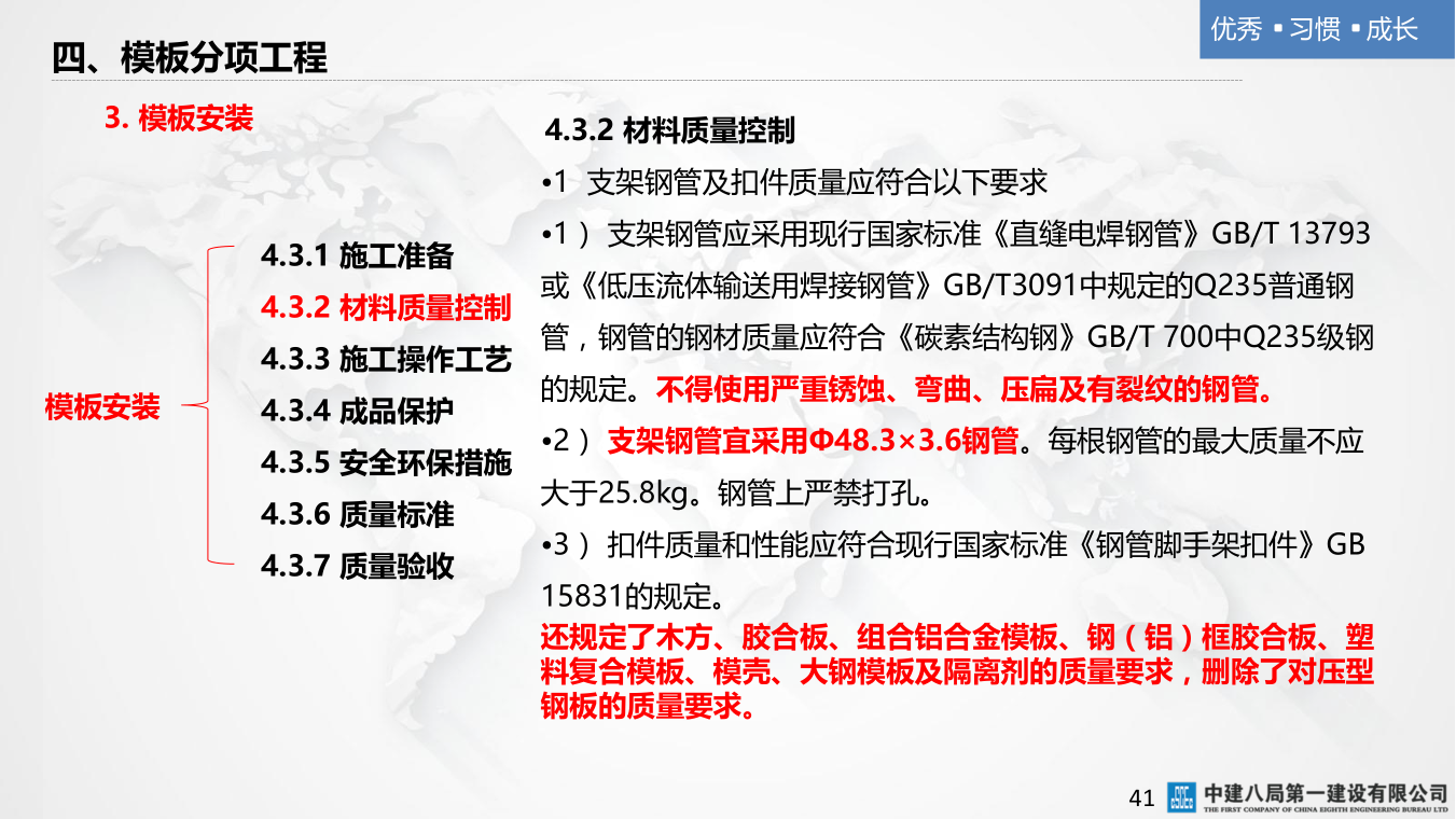 名企混凝土结构工程施工技术标准