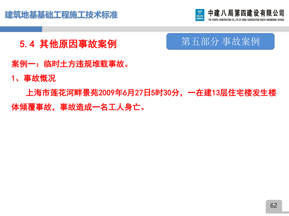 名企建筑地基基础工程施工技术标准宣贯